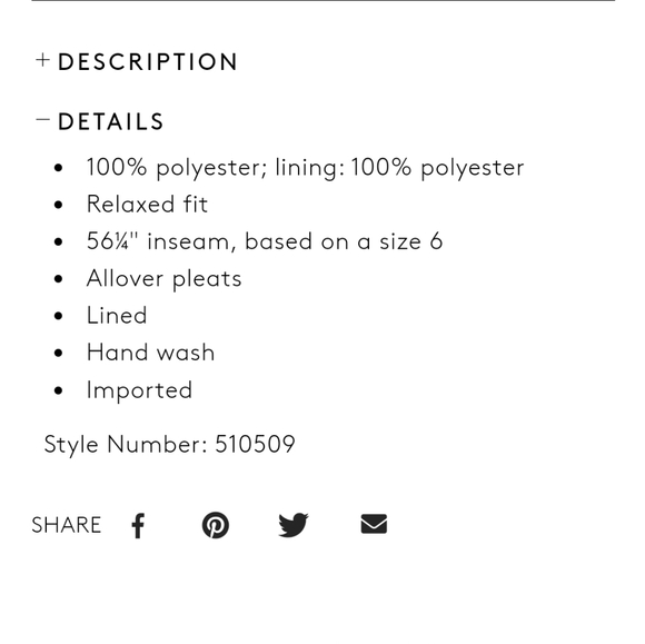 Club Monaco strappy trapeze vneck swing pleat maxi - Picture 4 of 4